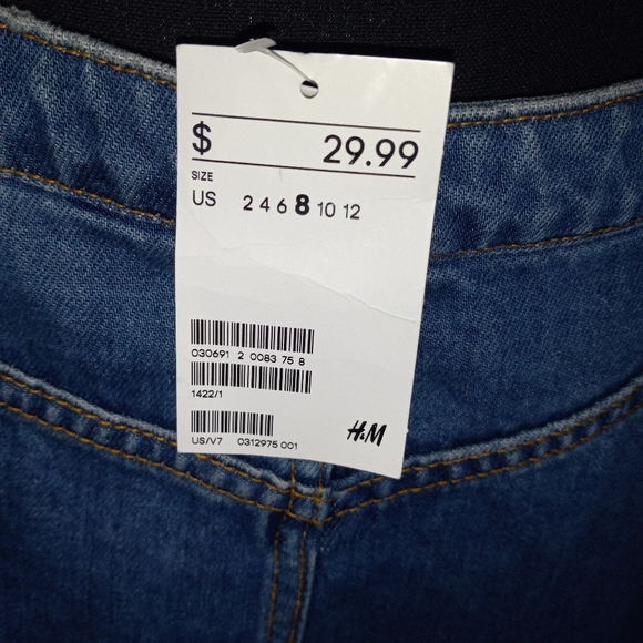 NWT H&M Jean skirt - Picture 5 of 6